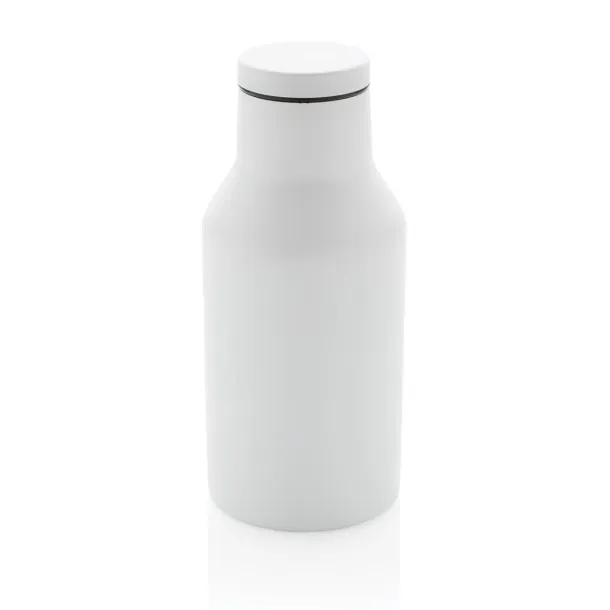  RCS Recycled stainless steel compact bottle - XD Collection White 