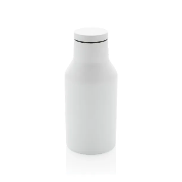  RCS Recycled stainless steel compact bottle - XD Collection White 