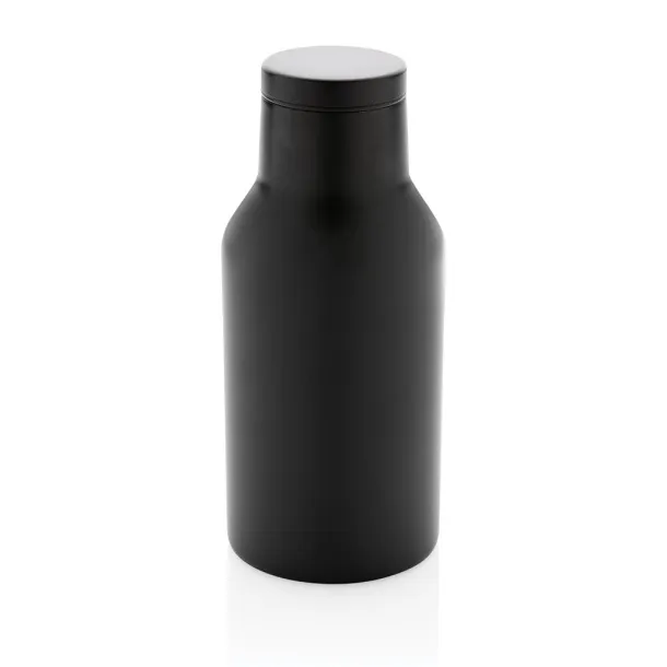  RCS Recycled stainless steel compact bottle - XD Collection Black 