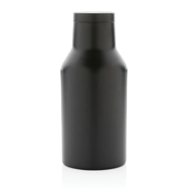  RCS Recycled stainless steel compact bottle - XD Collection Black 