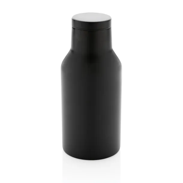  RCS Recycled stainless steel compact bottle - XD Collection Black 