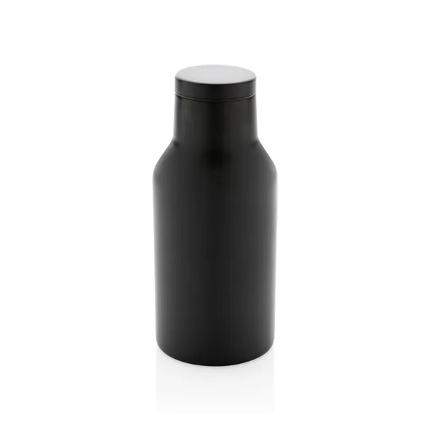  RCS Recycled stainless steel compact bottle - XD Collection Black 