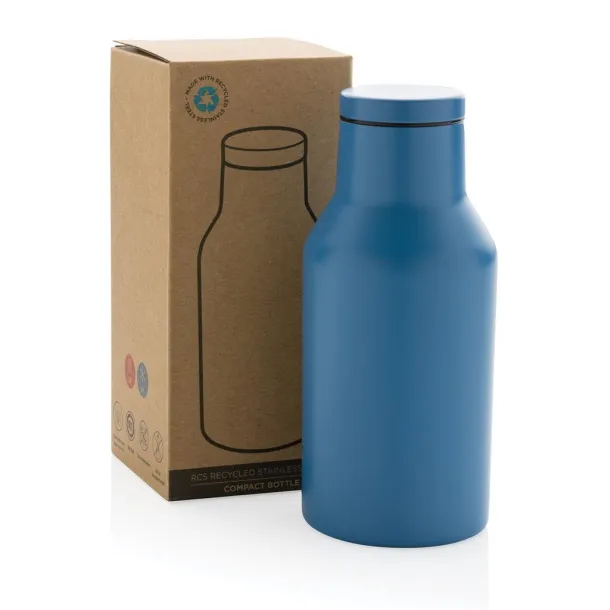 RCS boca od recikliranog nehrđajućeg čelika, 300 ml - XD Collection Plava