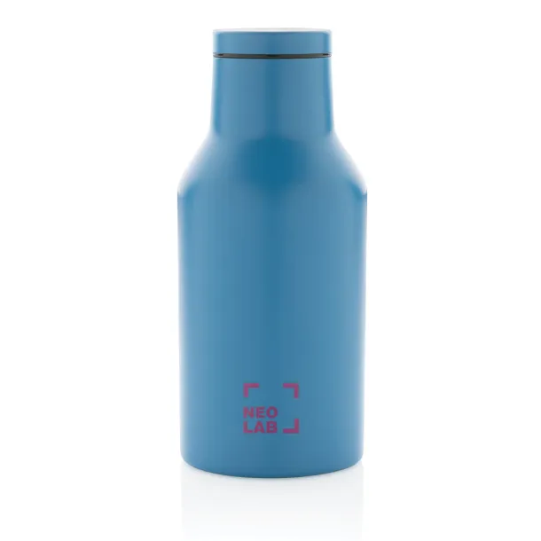  RCS Recycled stainless steel compact bottle - XD Collection Plava