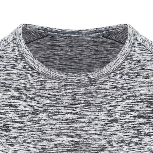  Ženski crop top s dugim rukavima - Just Cool Grey Melange