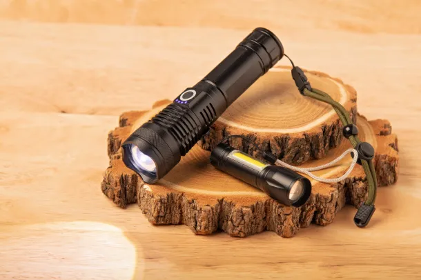 Chargelight Zoom rechargeable flashlight Black