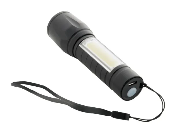 Chargelight Zoom rechargeable flashlight Black