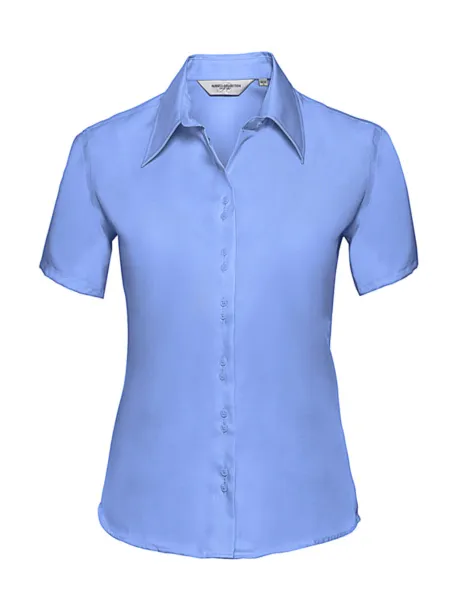  Ladies Ultimate Non-iron Shirt - Russell Collection Bright Sky