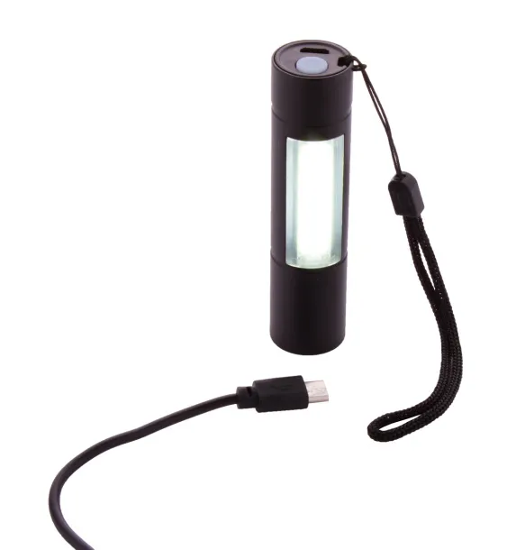 Chargelight Plus rechargeable flashlight Black