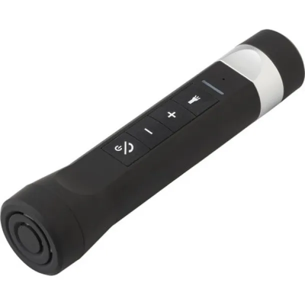  Multifunctional LED torch, wireless speaker, power bank black