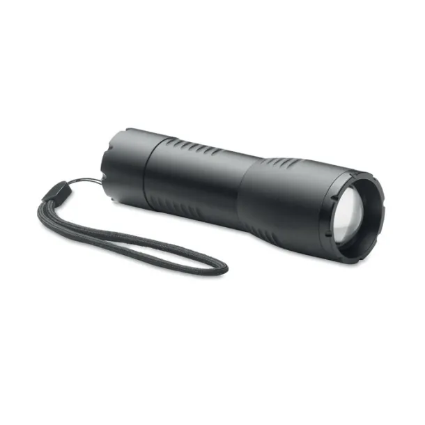 ENTA Small aluminium LED flashlight Black