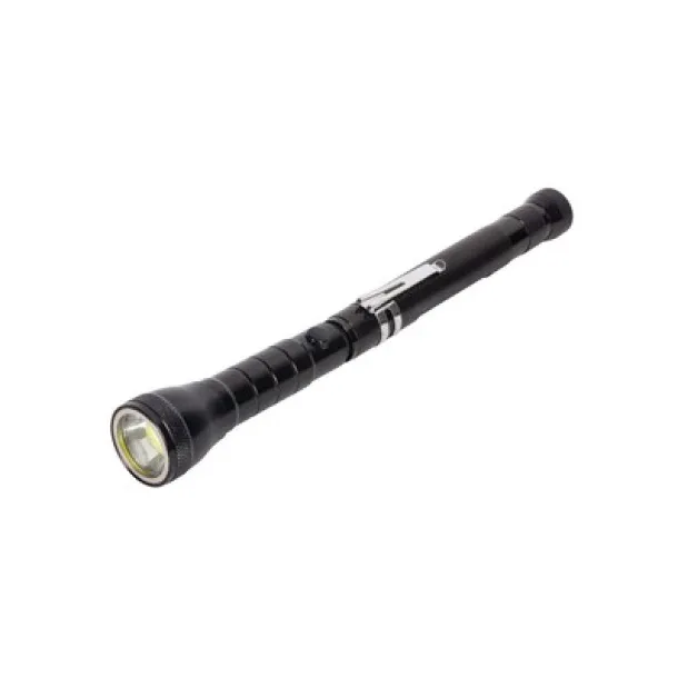  Telescopic COB torch black