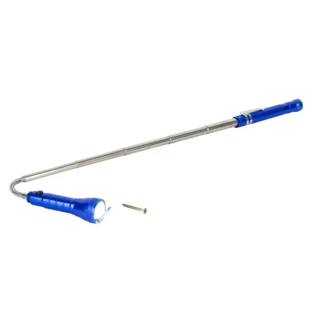  Telescopic COB torch navy blue