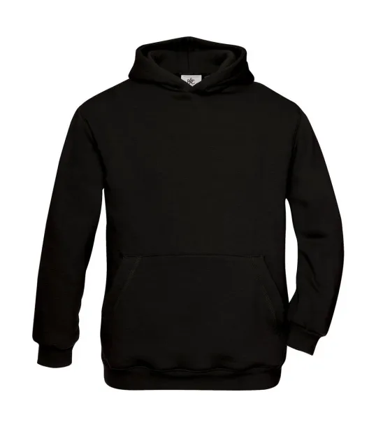  Dječji hoodie, 280 g/m² - B&C Crna
