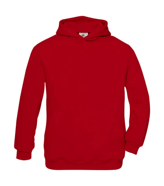  Dječji hoodie, 280 g/m² - B&C Crvena