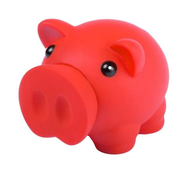 Oiban piggy bank Red