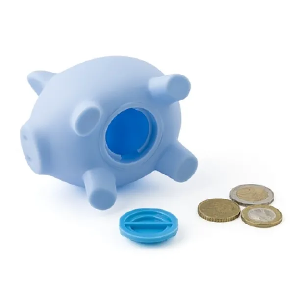  Piggy bank light blue