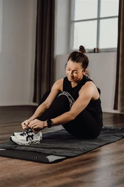  VINGA RPET active dry ručnik, 140x70 - Vinga Crna