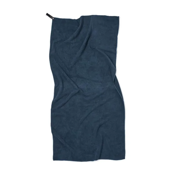  VINGA RPET active dry towel 140x70 - Vinga blue 