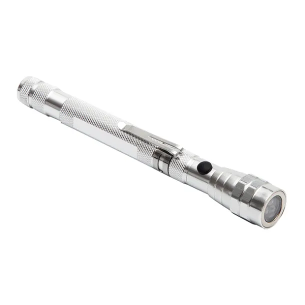 CLOSEUP telescopic flashlight Silver