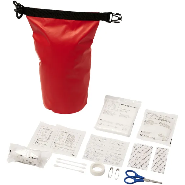 Alexander 30-piece first aid waterproof bag - Unbranded Red