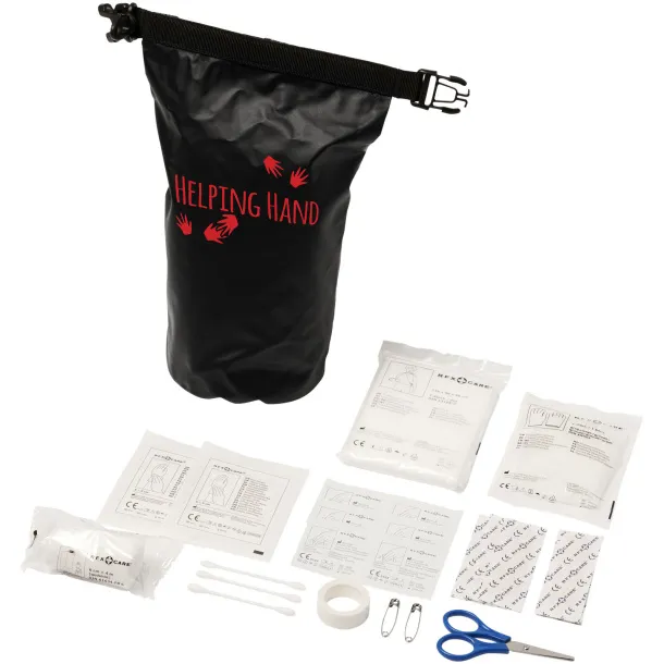 Alexander 30-piece first aid waterproof bag Crna