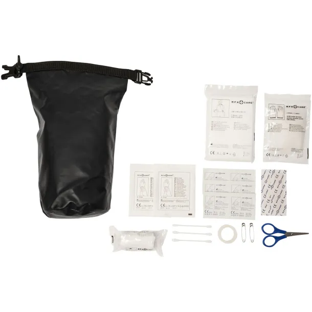 Alexander 30-piece first aid waterproof bag Solid black