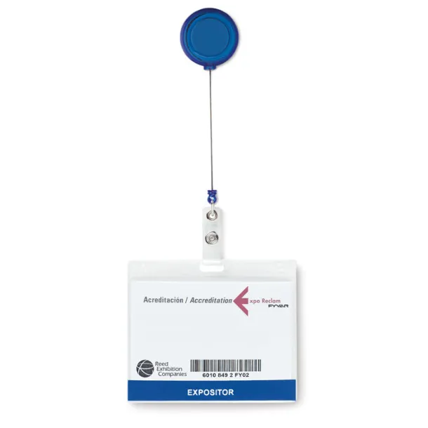 LADES Badge holder Blue