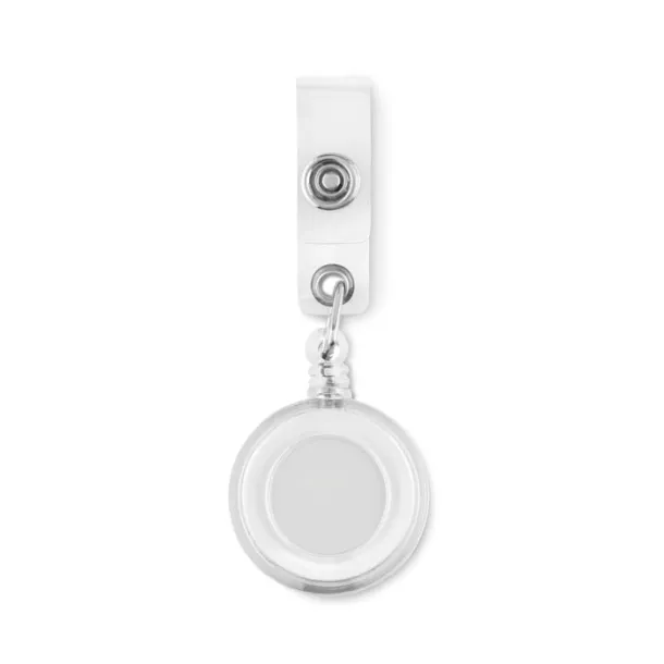 LADES Badge holder Transparent white