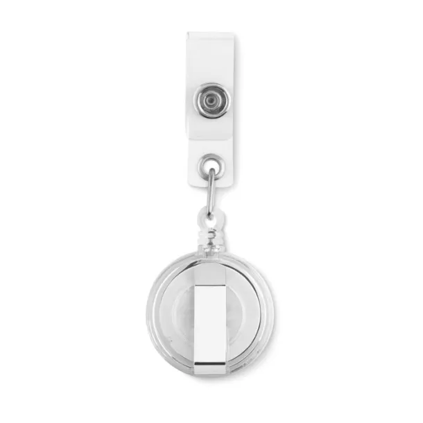 LADES Badge holder Transparent white