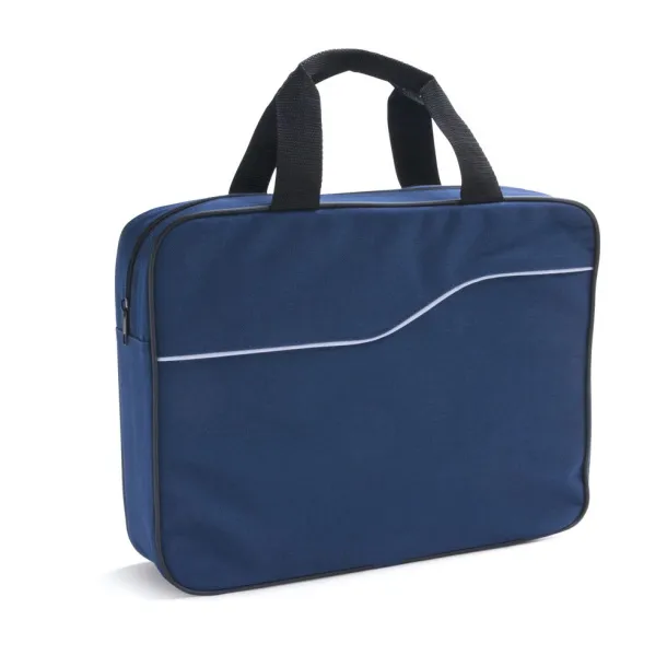 DOHA Document bag Blue