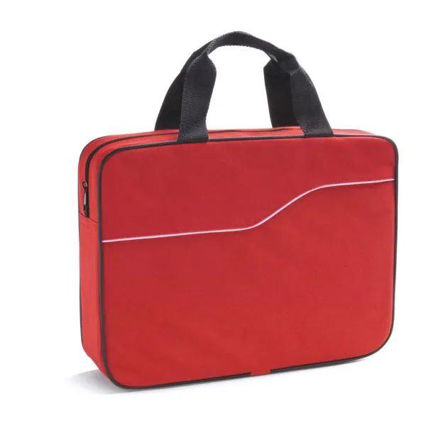 DOHA Document bag Red