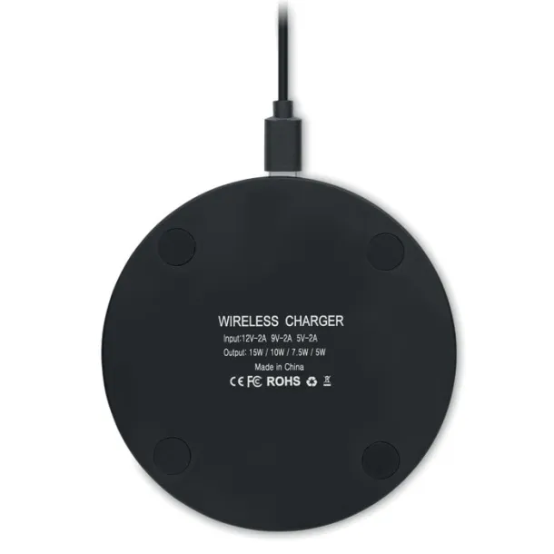 RESS Glass wireless 10W charger Black