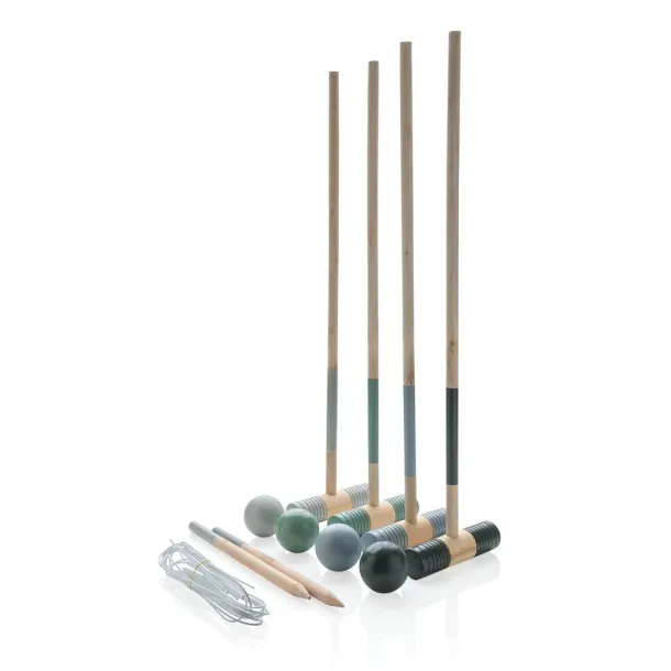  Wooden croquet set - XD Collection Brown 