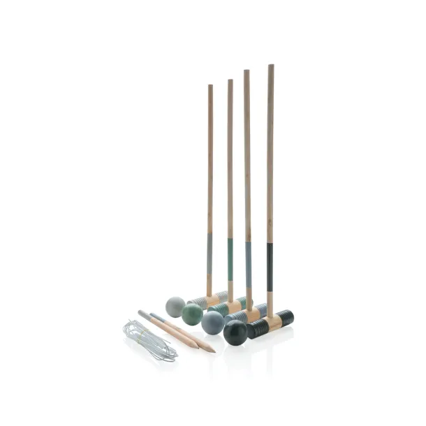  Wooden croquet set - XD Collection Brown 