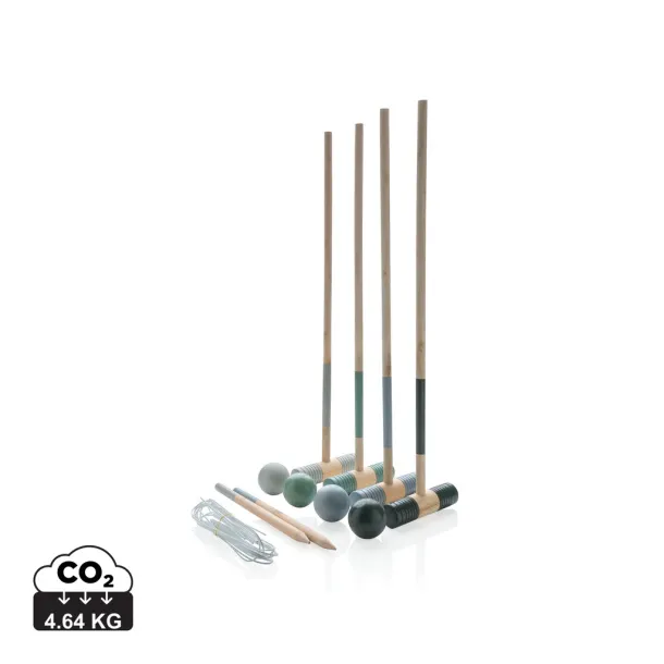  Wooden croquet set - XD Collection Brown 