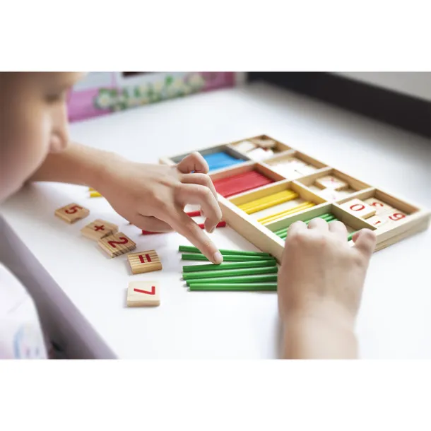 GANITA educational counting set Beige