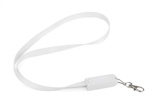 CONVEE Lanyard USB cable 3 in 1 White