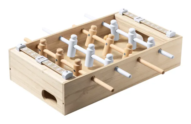 Helmmet mini table football Natural