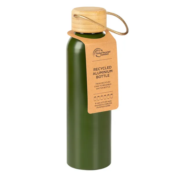 SAVA Sports bottle, 650 ml - CASTELLI Olive green