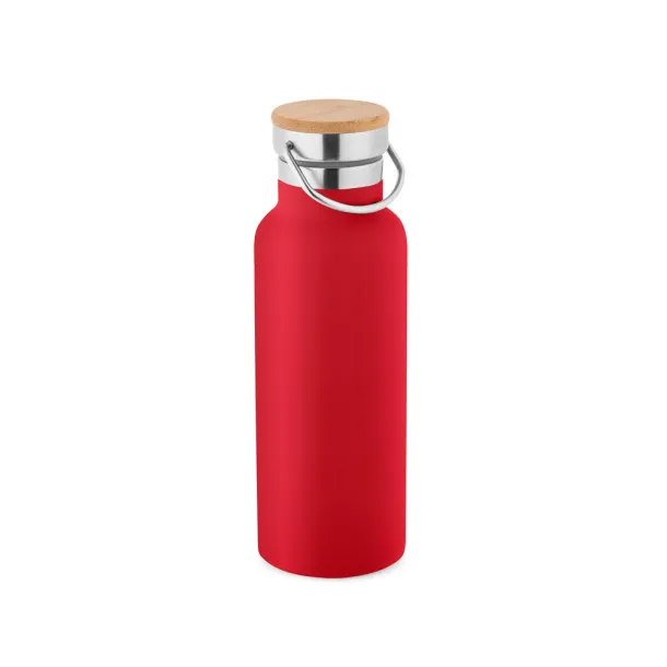 RAGNAR Stainless steel bottle 500 ml Red