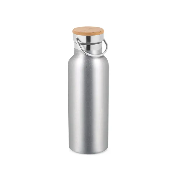 RAGNAR Stainless steel bottle 500 ml Satin silver