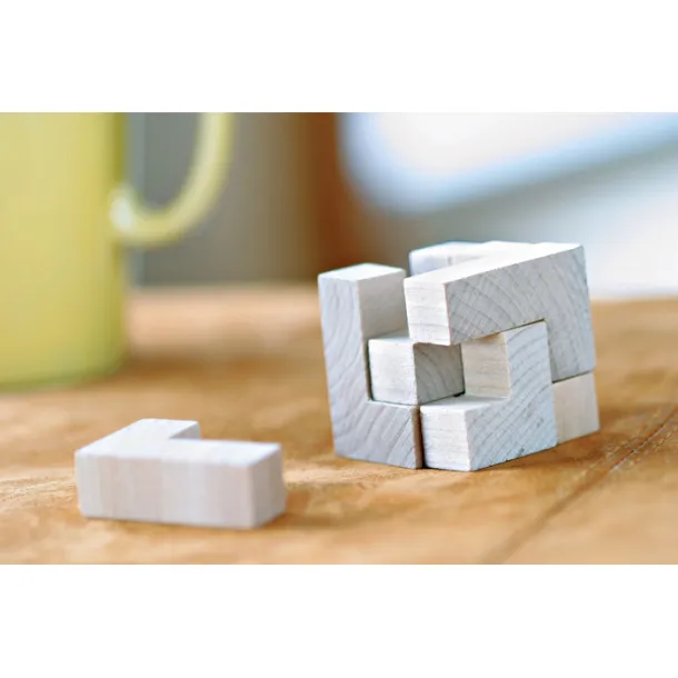 TRIKESNATS Wooden puzzle in cotton pouch Wood