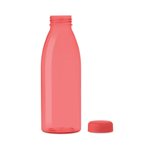 SPRING RPET bottle 500ml transparent red