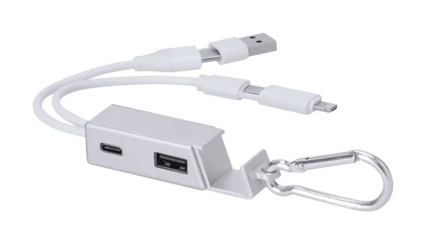 Leony USB hub Silver