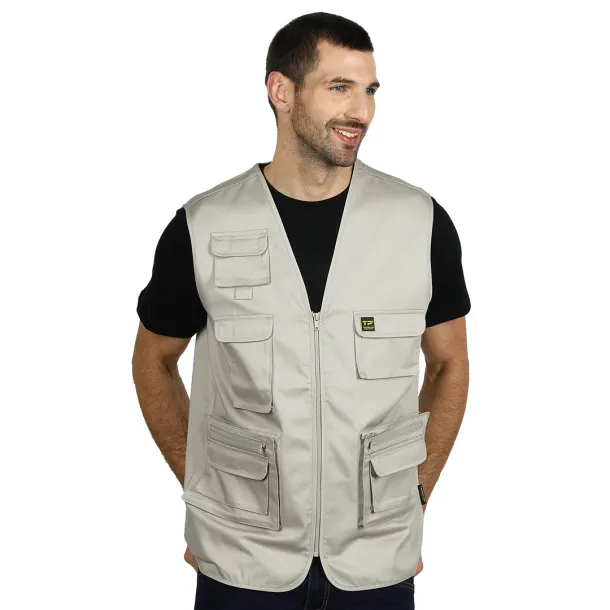 TRIGGER Workwear vest Cream Bež