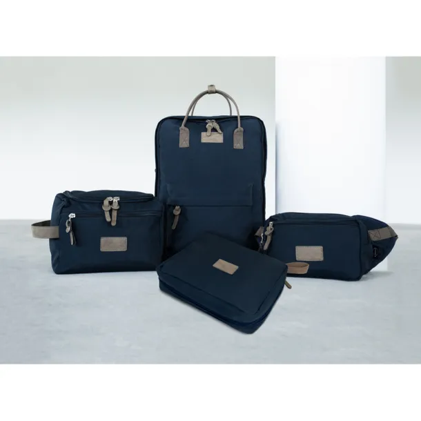 Zoe RPET cosmetic bag B'RIGHT Mornarski plava