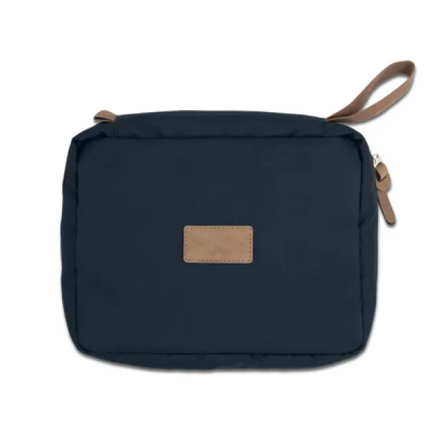 Zoe RPET cosmetic bag B'RIGHT navy blue