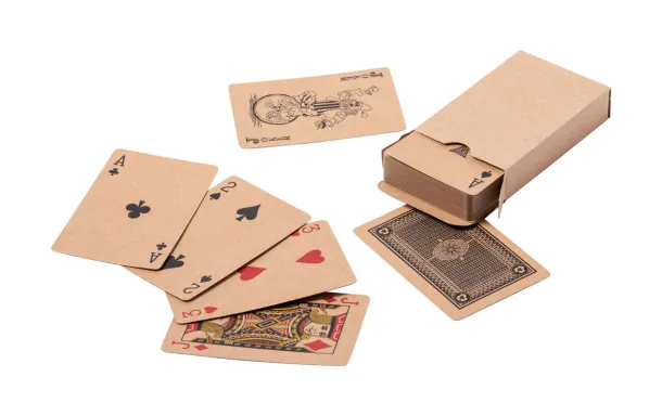 Pacca recycled paper playing cards Natural