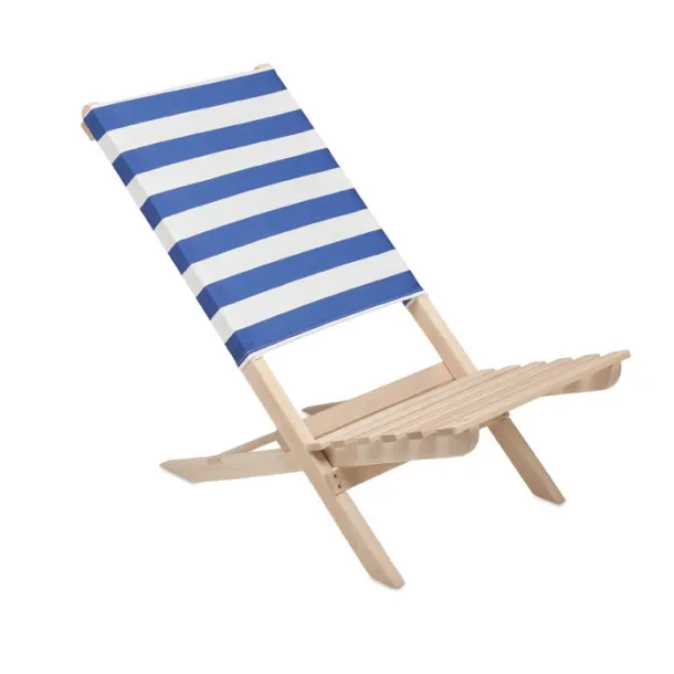 MARINERO Foldable wooden beach chair White White